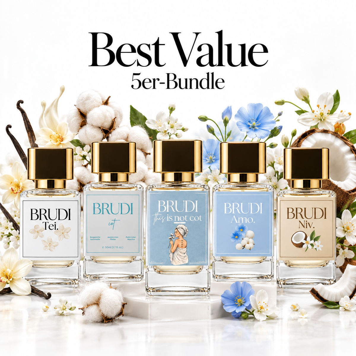 Best Value Clean Bundle - 5x 50ml!