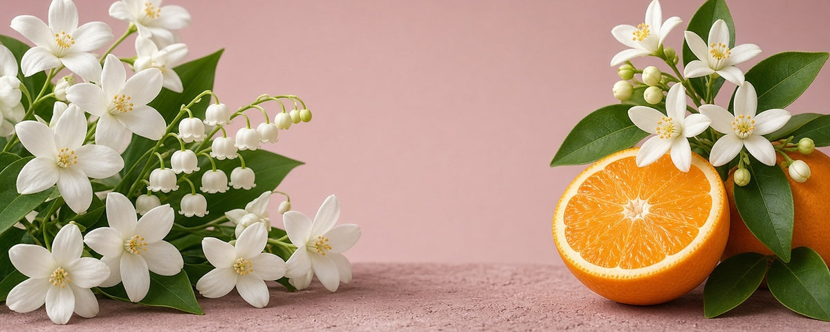 Duftnoten Blumig: Jasmin, Maiglöckchen und Orange